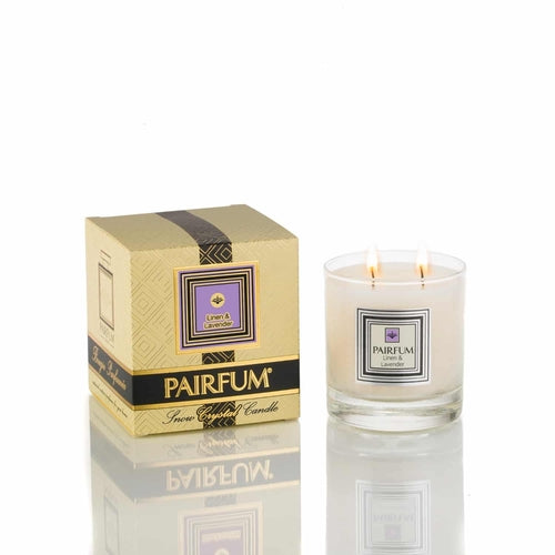 Large Snow Crystal Perfumed Candles