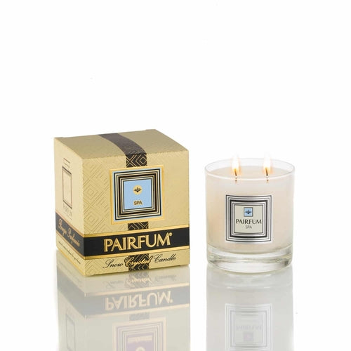 Large Snow Crystal Perfumed Candles