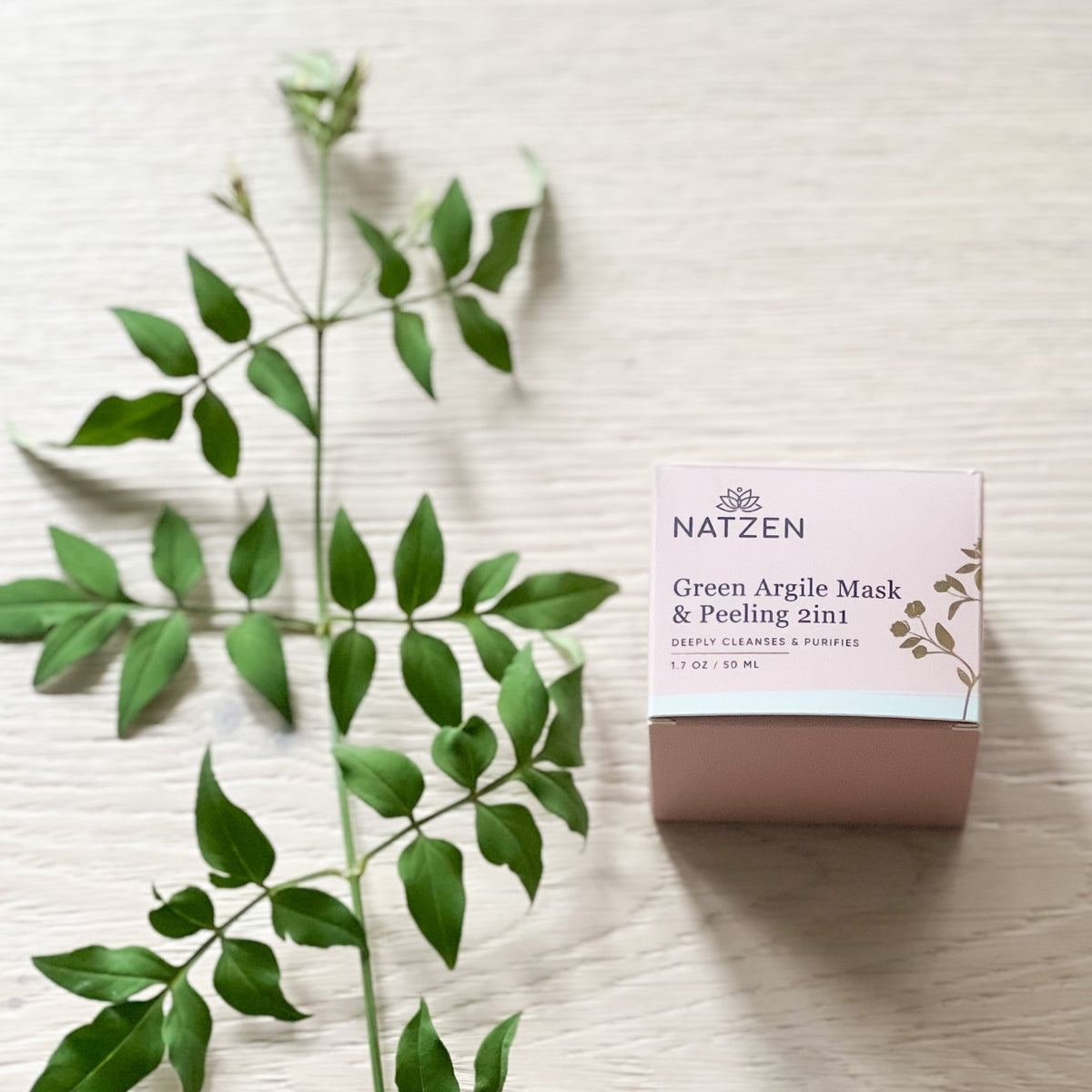 Green Argile 2 in 1 Exfoliating Clarifying Face Mask