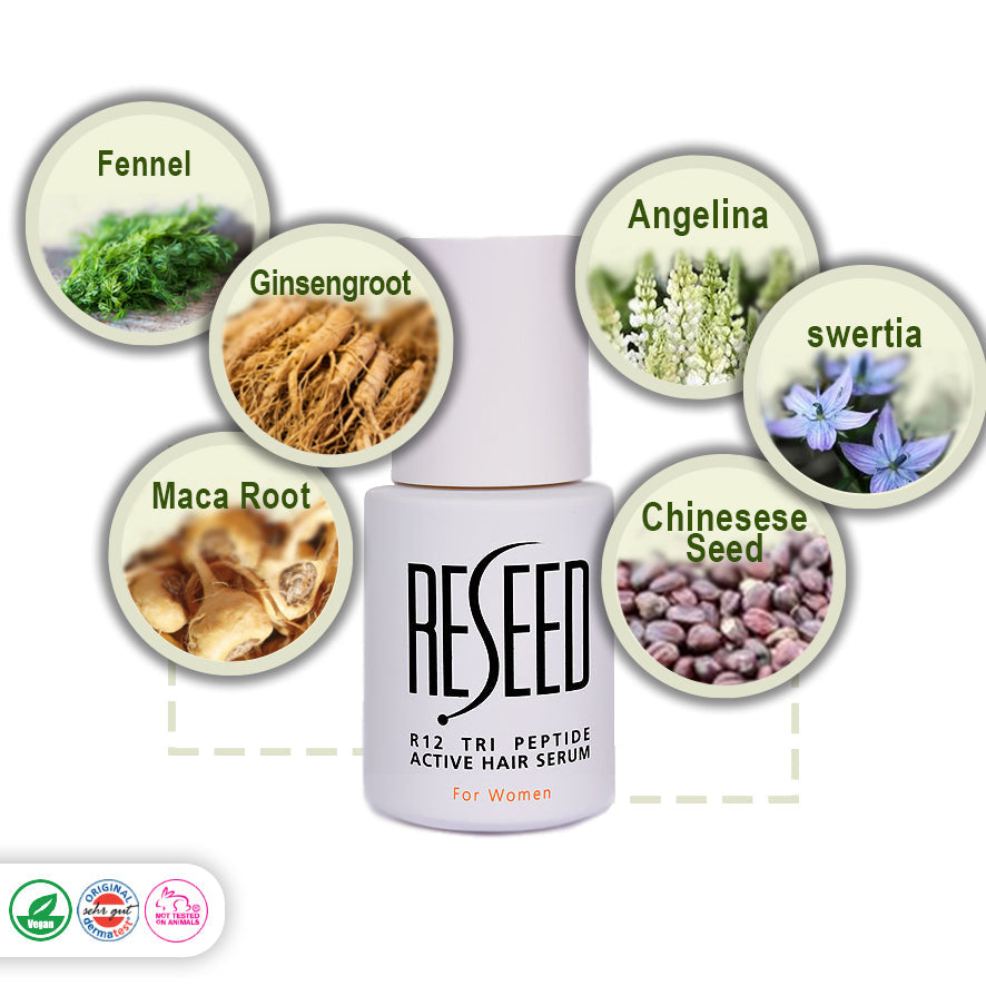 Reseed R12 Tri Peptide Hair Growth Serum for Women 30 ml