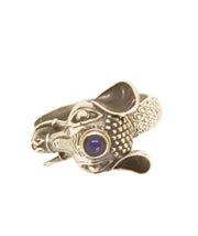 Elephant Ring with Semi Precious Stone