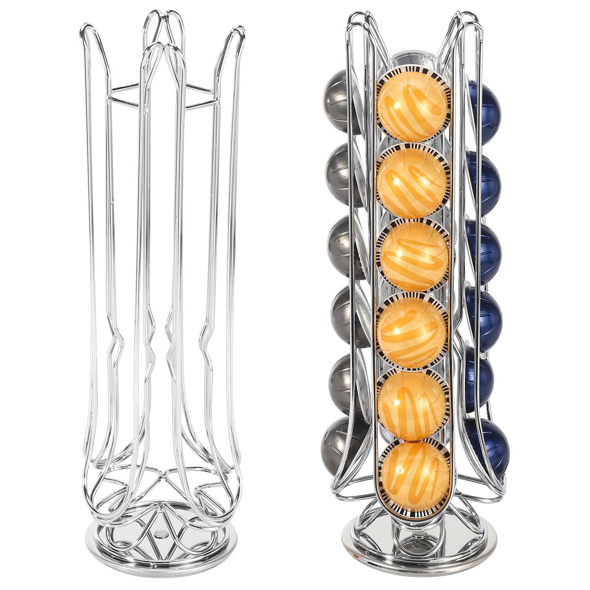 VINSANI CHROME 24 COFFEE POD STAND 1010279
