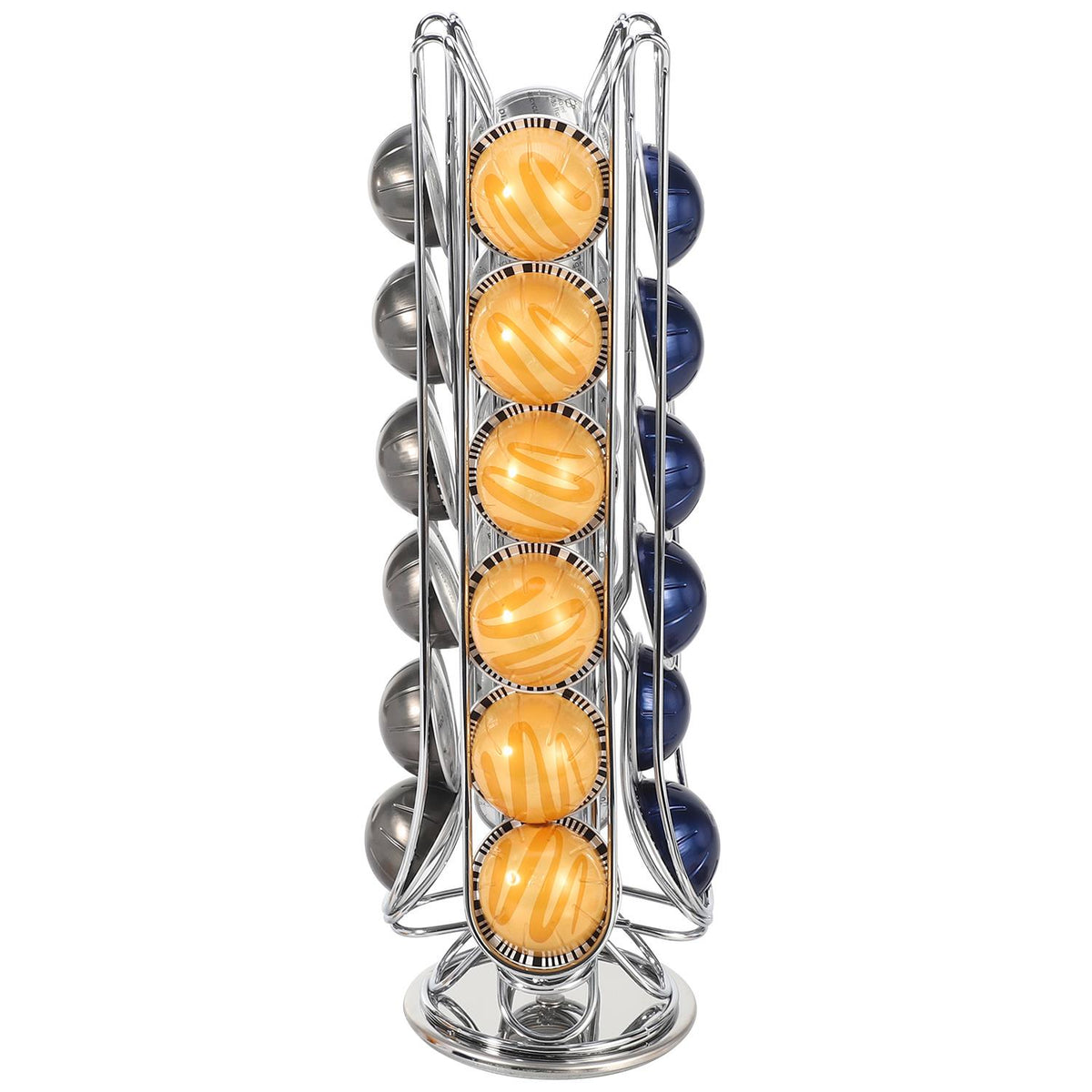 VINSANI CHROME 24 COFFEE POD STAND 1010279