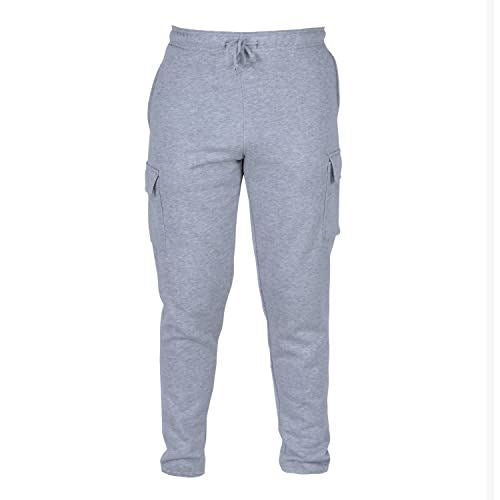 Mens Side Pkt Jogger Gry L