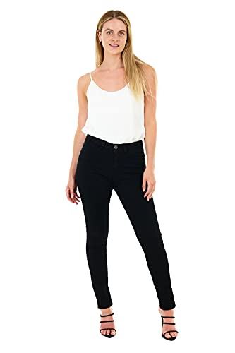 Ladies 5 Pocket Skinny Jean BLACK 16