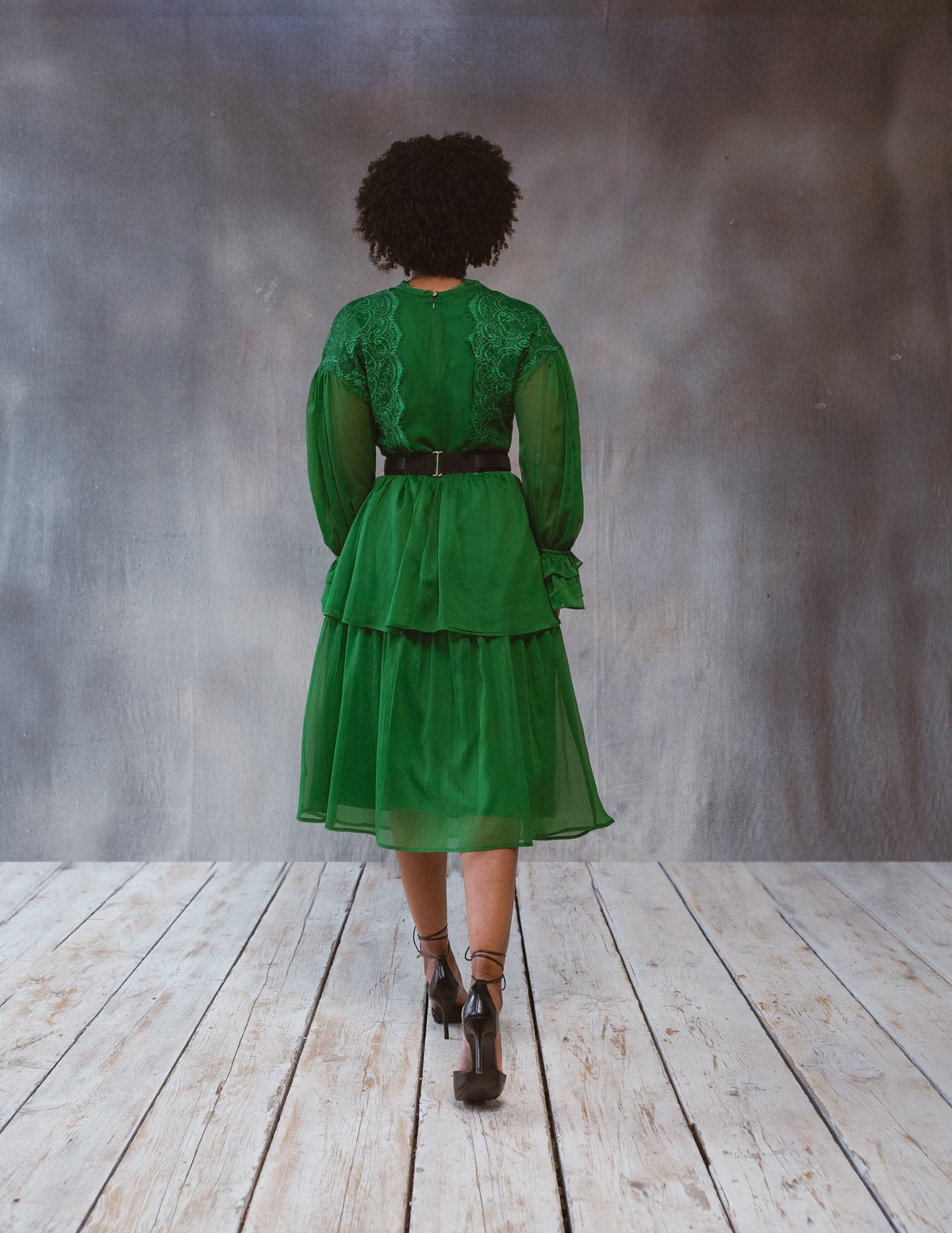 Green Lace Dress BethAle London