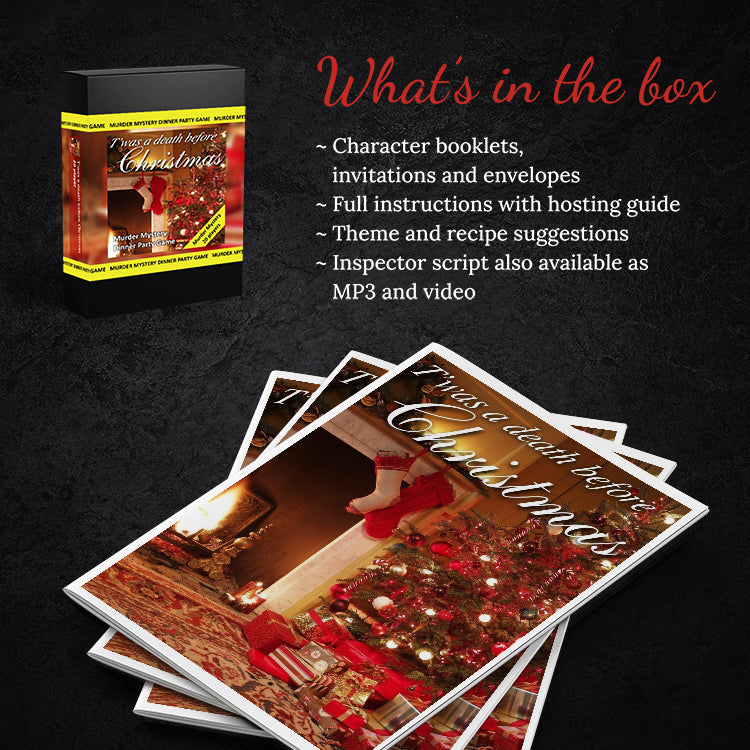 T'was A Death Before Christmas - A Christmas Themed Murder Mystery