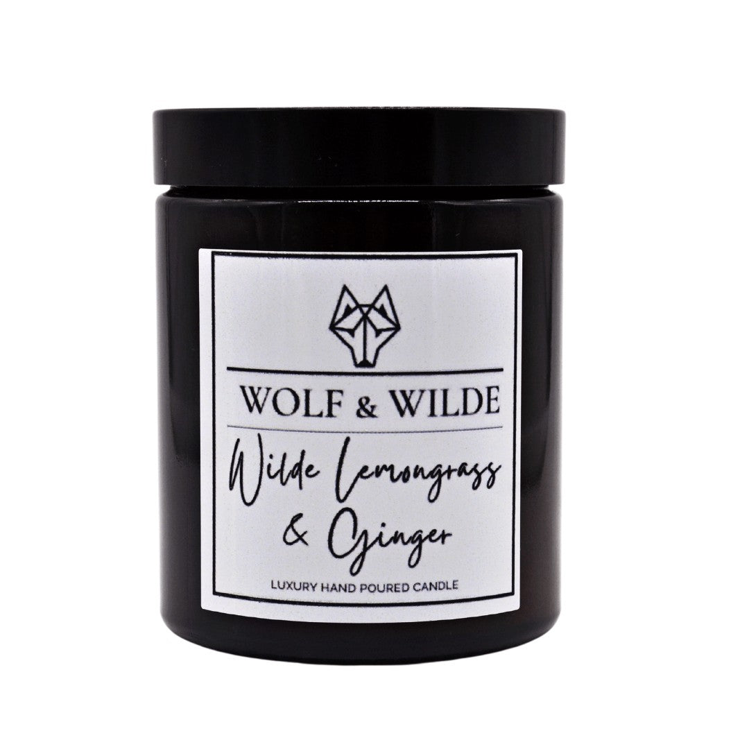 Wilde Lemongrass & Ginger Luxury Aromatherapy Scented Candle