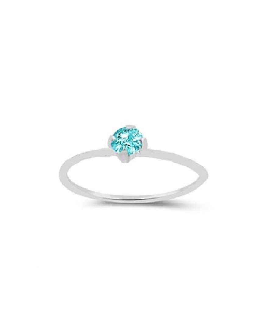 Sterling Silver Nose Ring with Stone