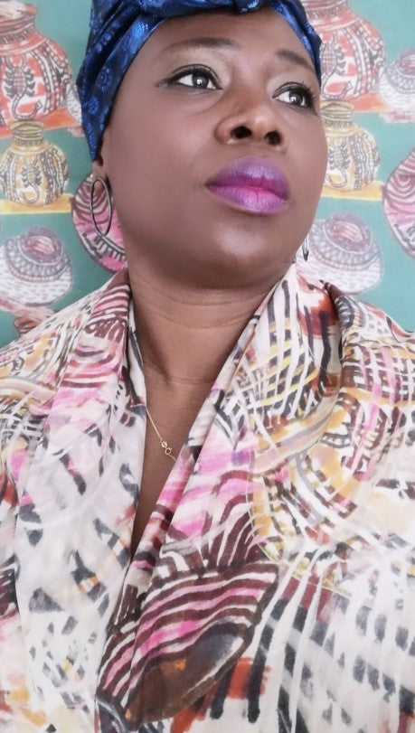 BEAUTIFUL NOSTALGIA CREPE DE CHINE SCARF