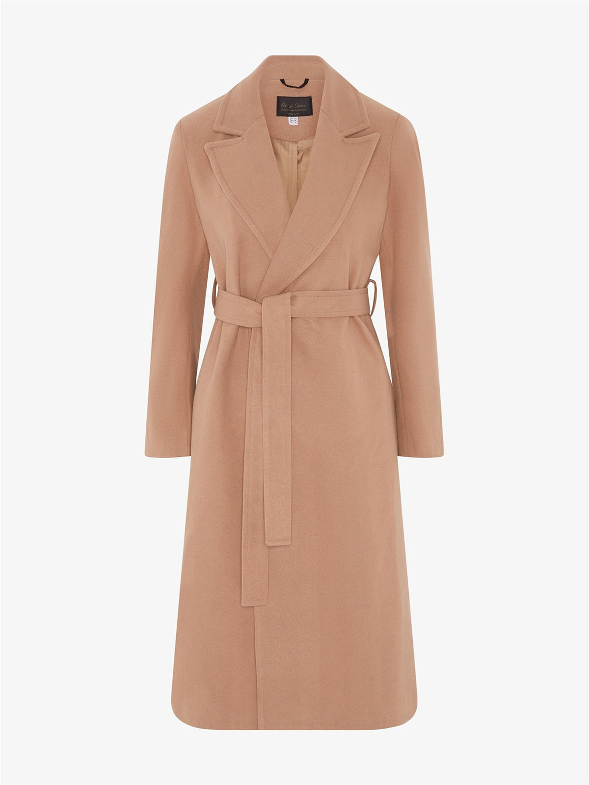 Belted Longline Duster Coat