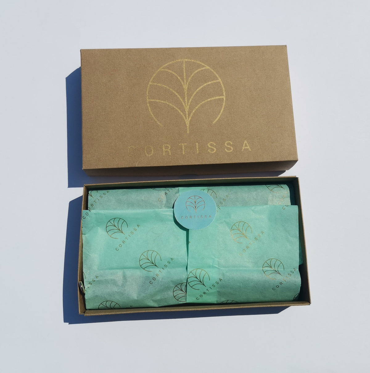 Sally turquoise cork wallet