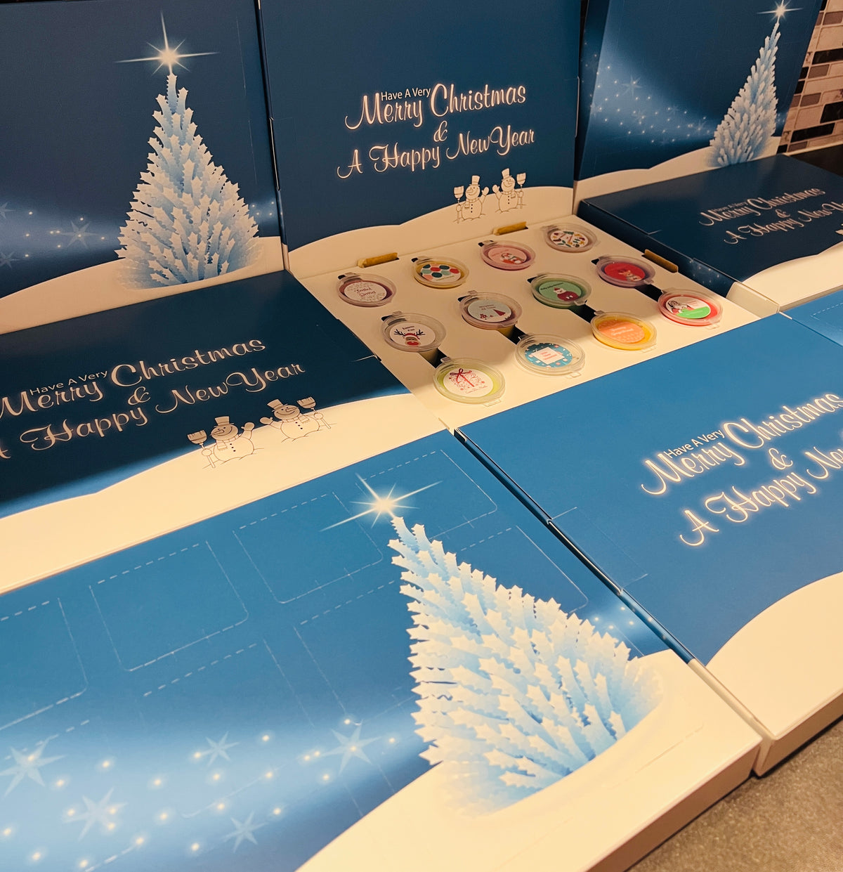 Soy Wax Melt 12 Days of Christmas Advent Calendars