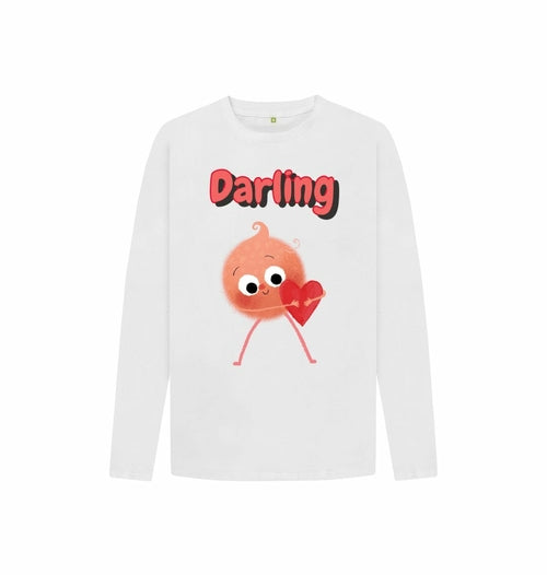 Organic Childrens Long-Sleeved T-shirt (Darling)