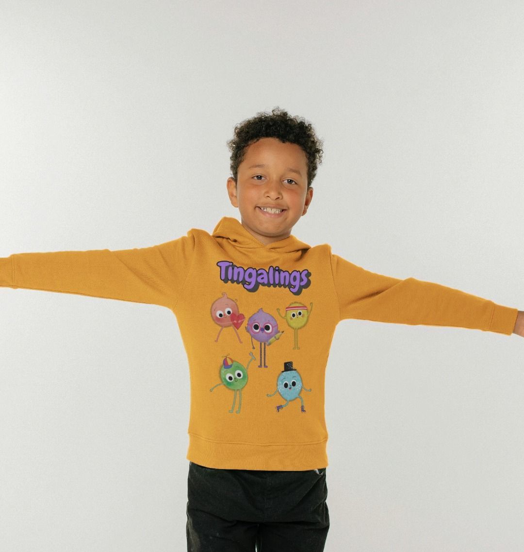Organic Childrens Hoody (Tingalings)