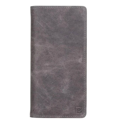 Evra Customizable, Genuine Leather Universal Wallet for Unisex