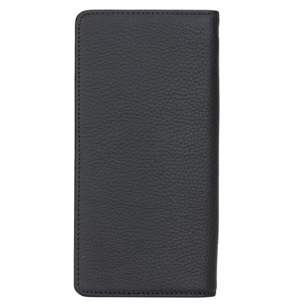 Evra Customizable, Genuine Leather Universal Wallet for Unisex