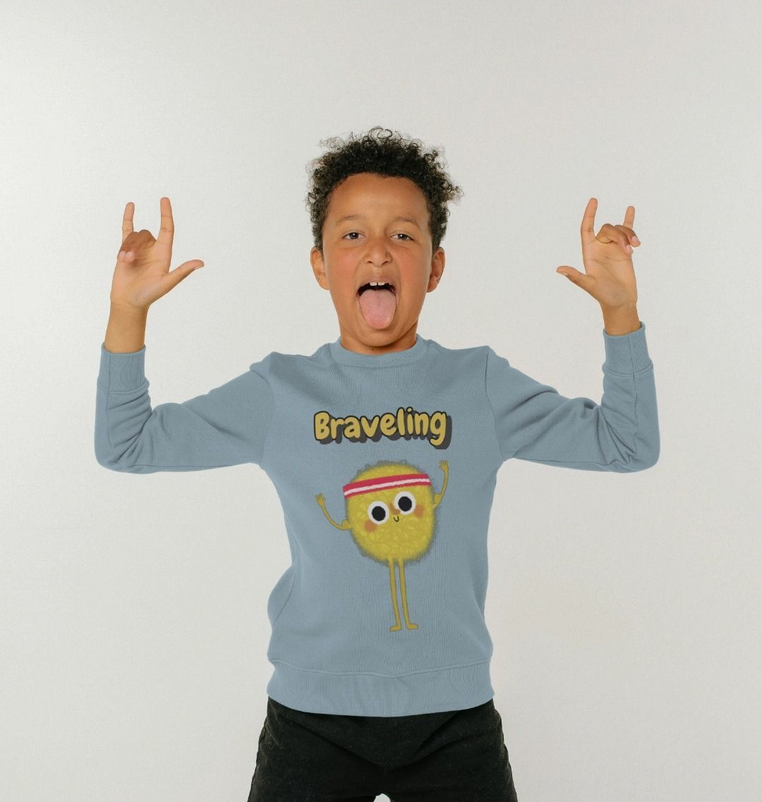 Organic Childrens Jumper (Braveling)