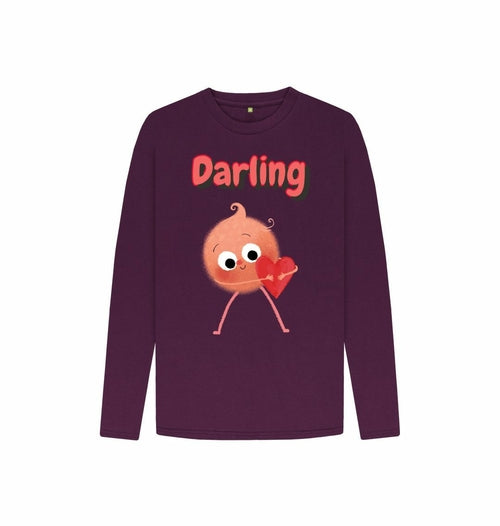 Organic Childrens Long-Sleeved T-shirt (Darling)