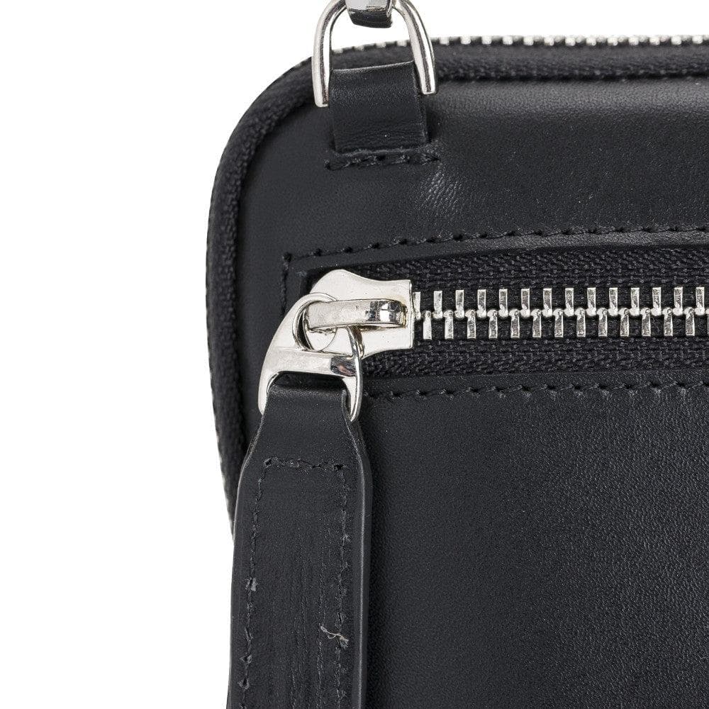 Nino Leather Crossbody Bag - Universal Wallet Case for Phones