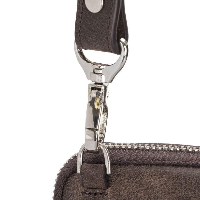 Nino Leather Crossbody Bag - Universal Wallet Case for Phones