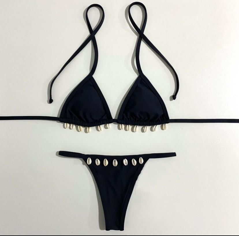 SHELLONA TOP - NOIR ♻️