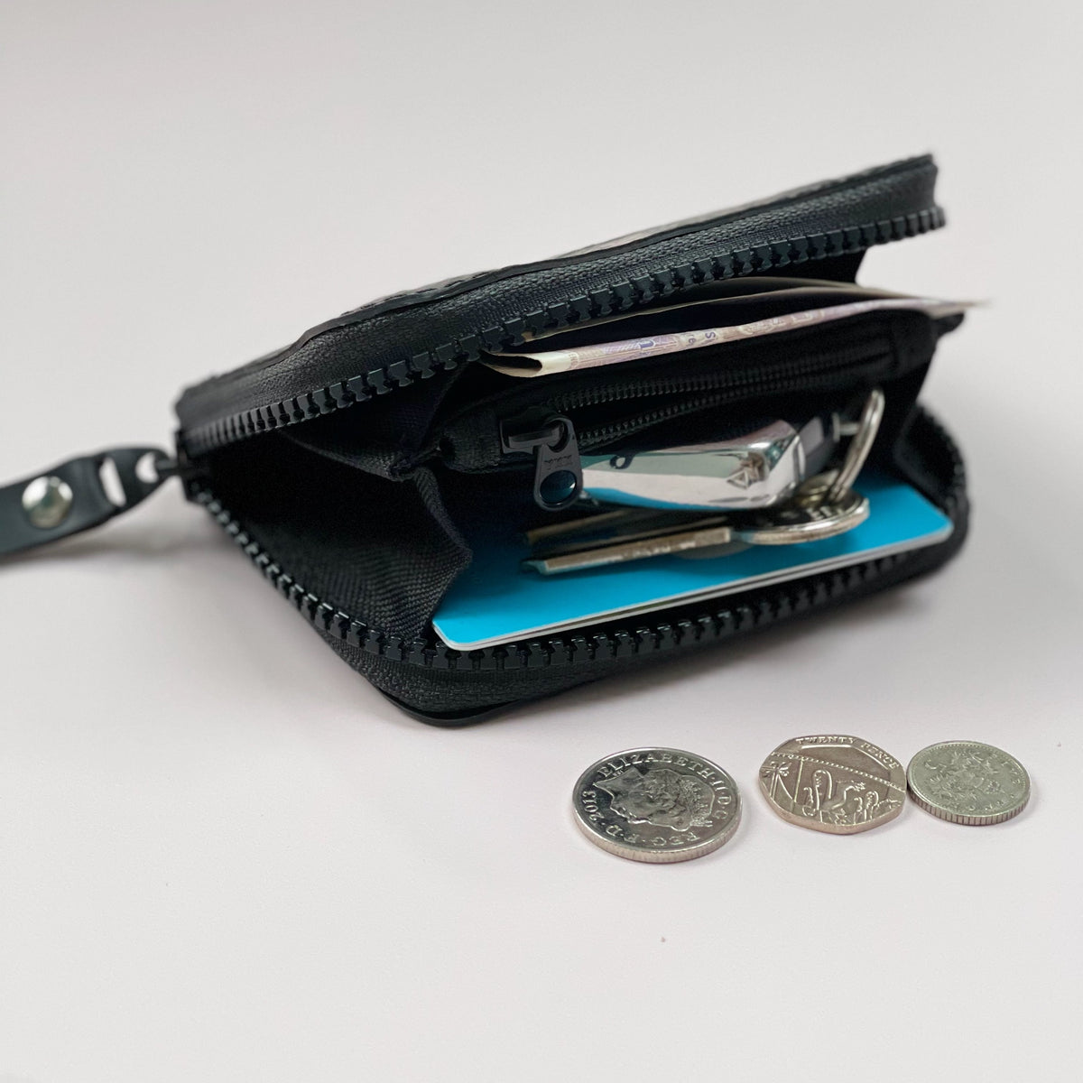 Harper Small Zip Around Vegan Wallet