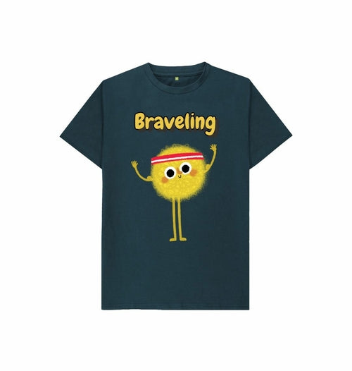 Organic Childrens T-shirt (Braveling)