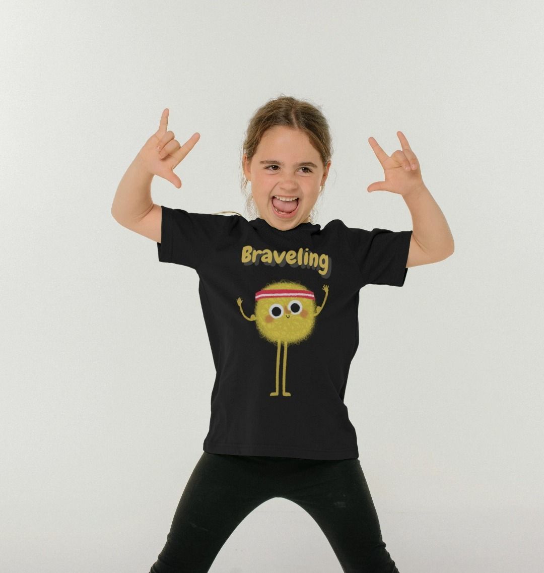Organic Childrens T-shirt (Braveling)