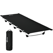 Lightweight Camping Cot Portable Compact Sleeping Bed w/ Carry Bag Outsunny