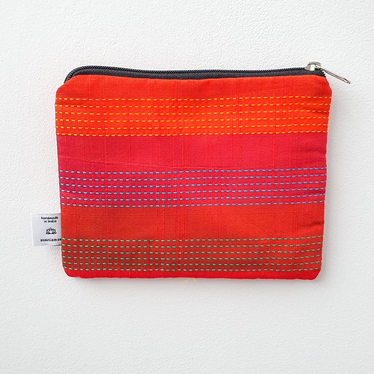 Mini zip clutch