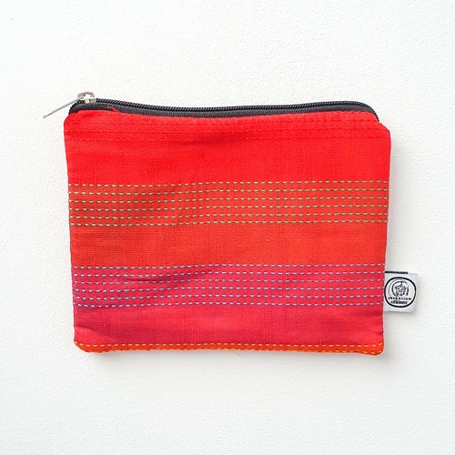 Mini zip clutch