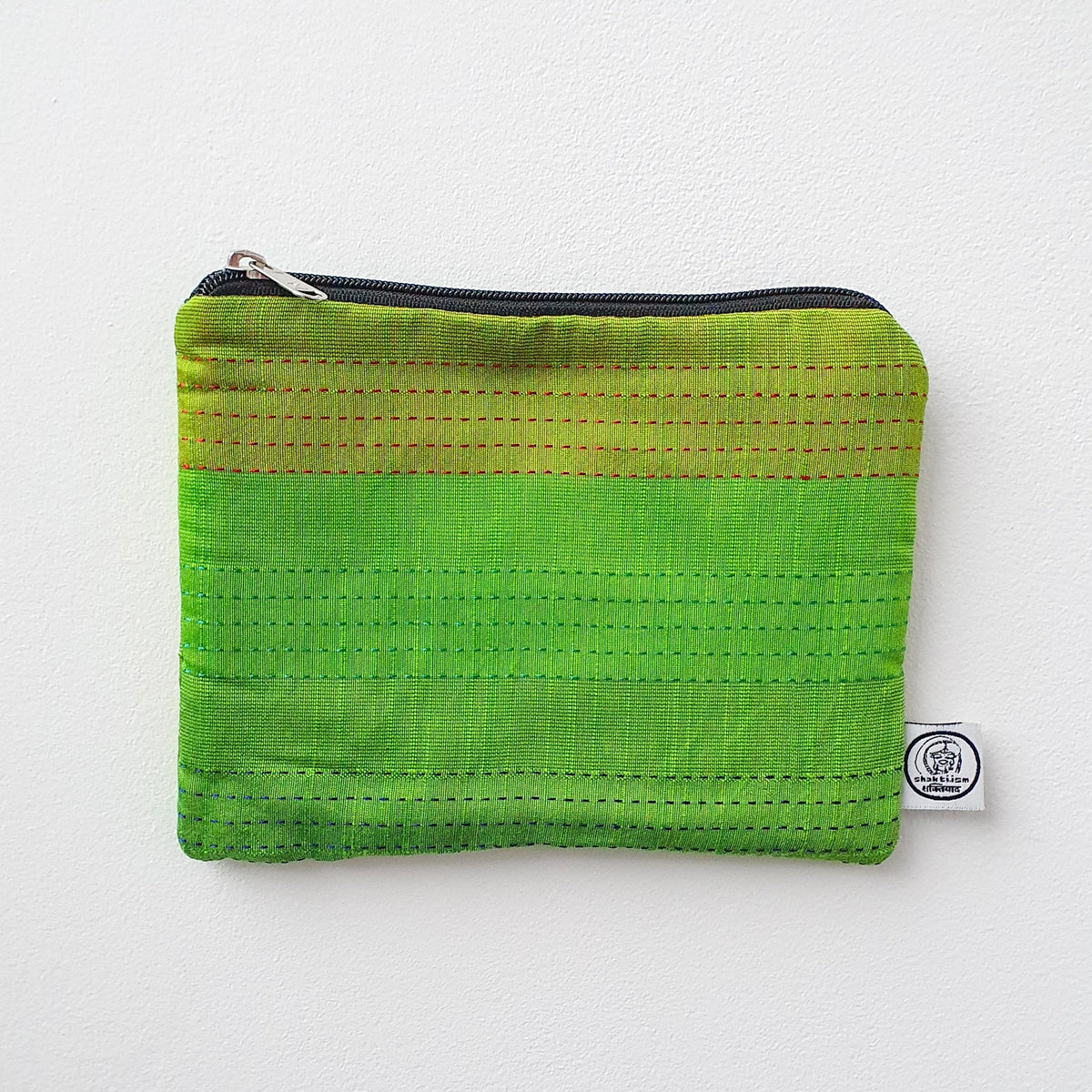 Mini zip clutch