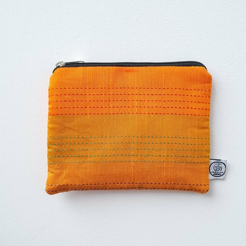 Mini zip clutch