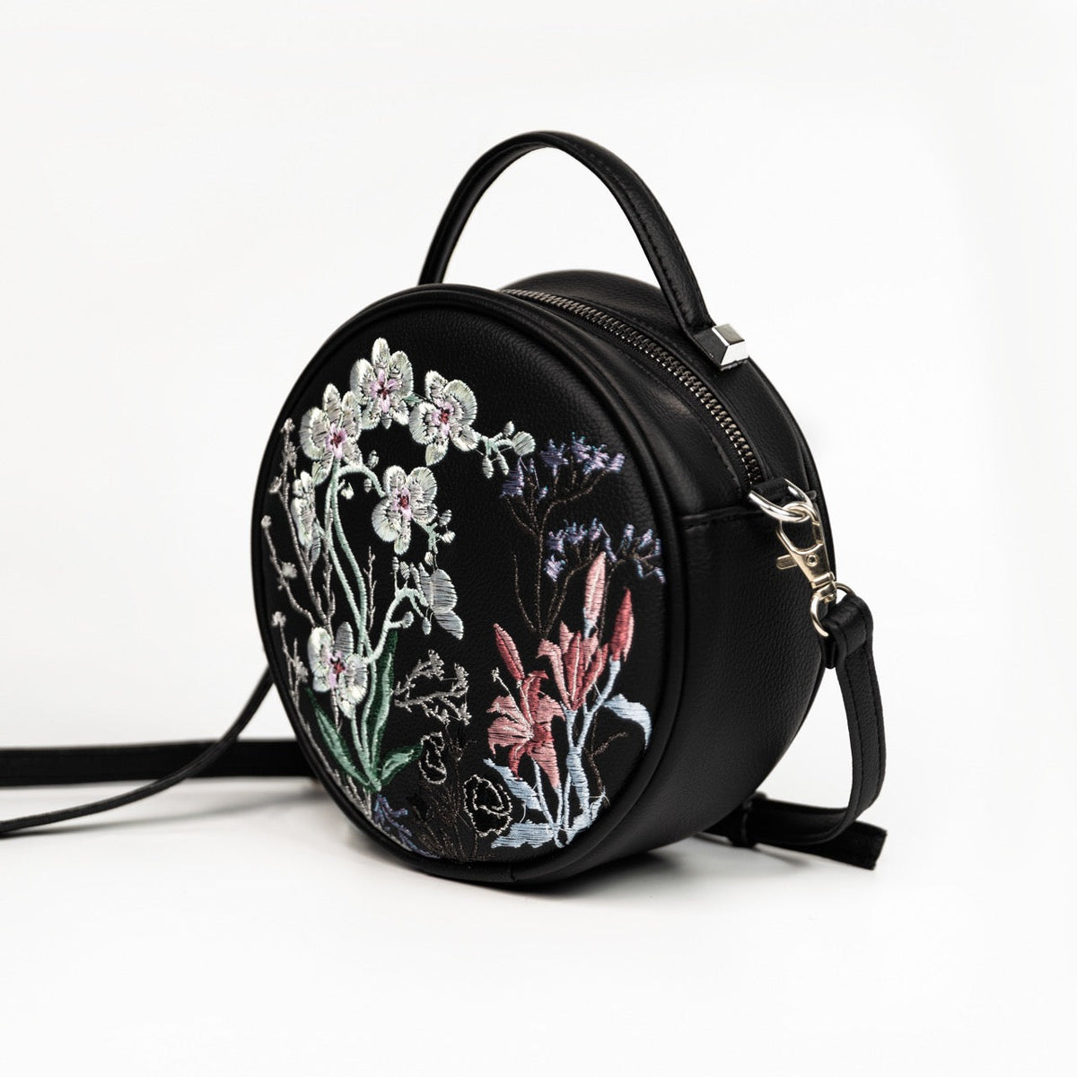 Florabom Track 3 - Embroidered Round Bag