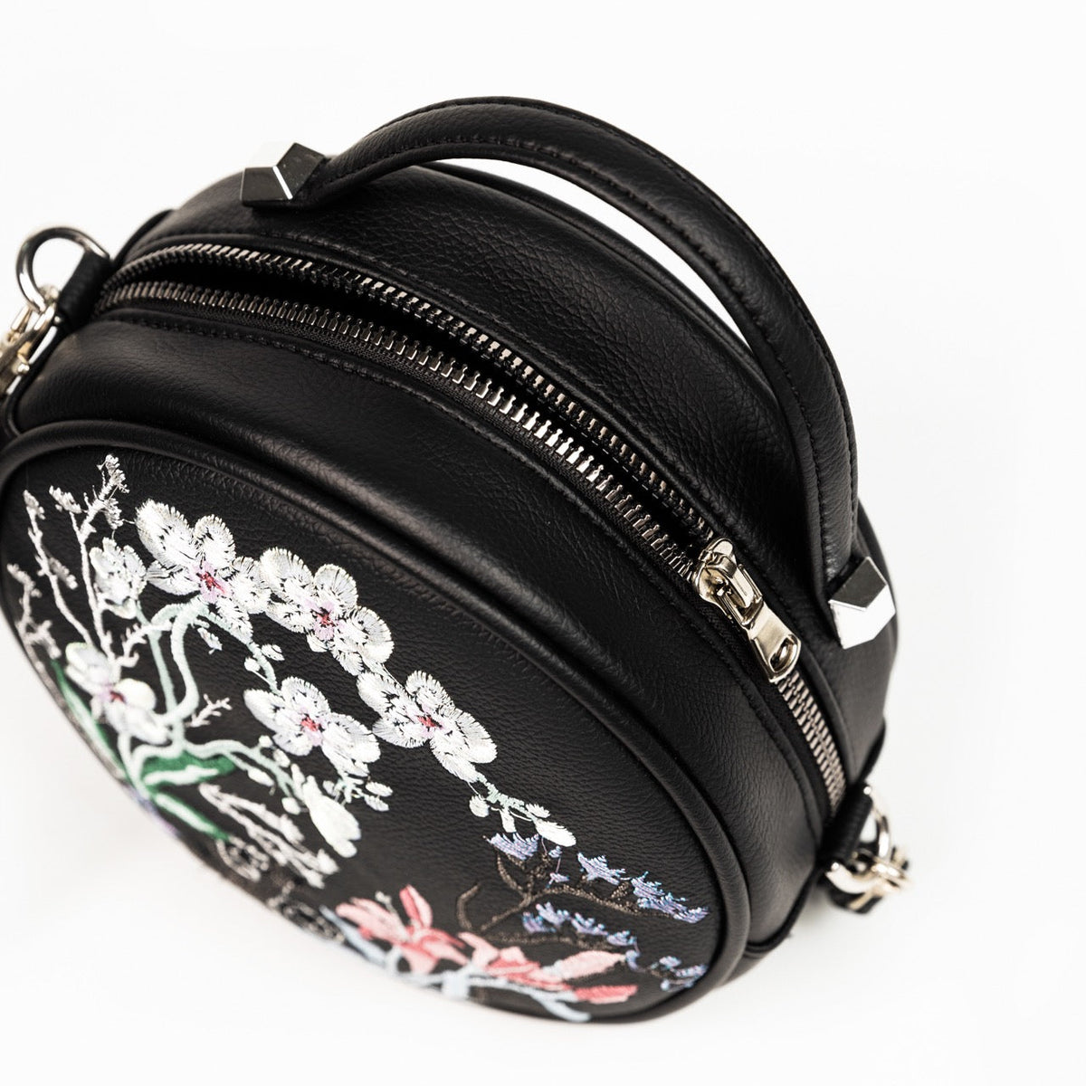 Florabom Track 3 - Embroidered Round Bag