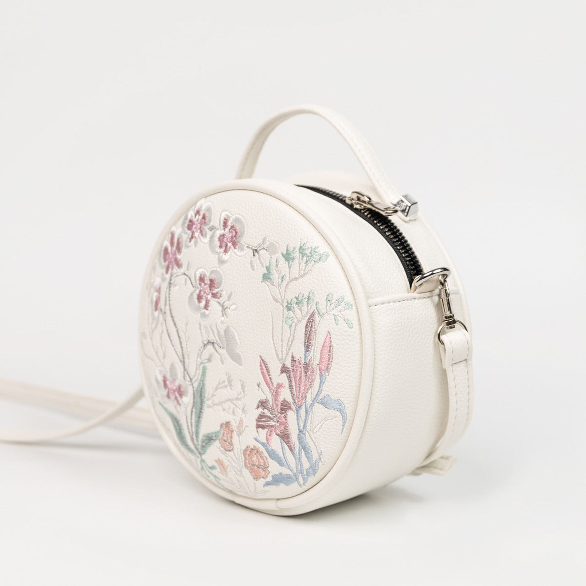 Florabom Track 3 - Embroidered Round Bag
