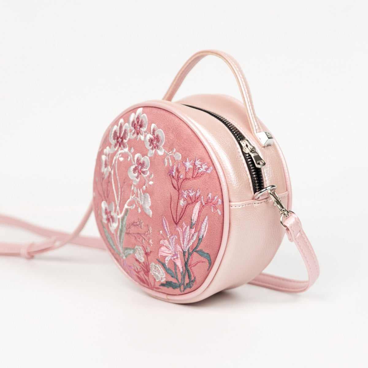 Florabom Track 3 - Embroidered Round Bag