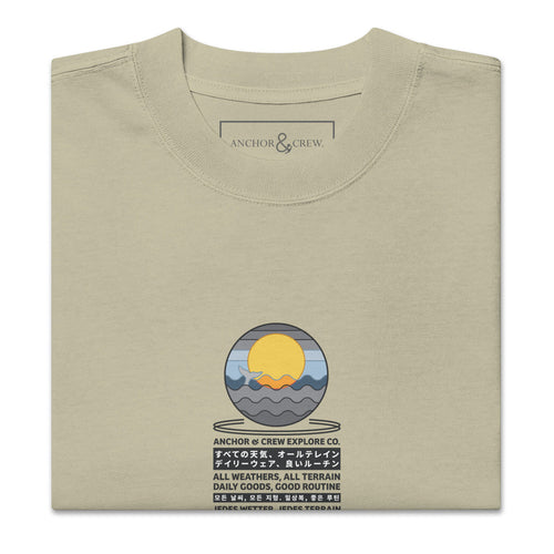 Ocean Drift Explore Co. Oversized Cotton T-Shirt