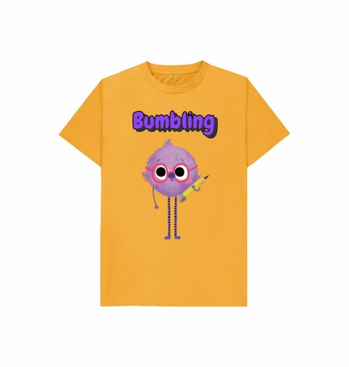 Organic Childrens T-shirt (Bumbling)