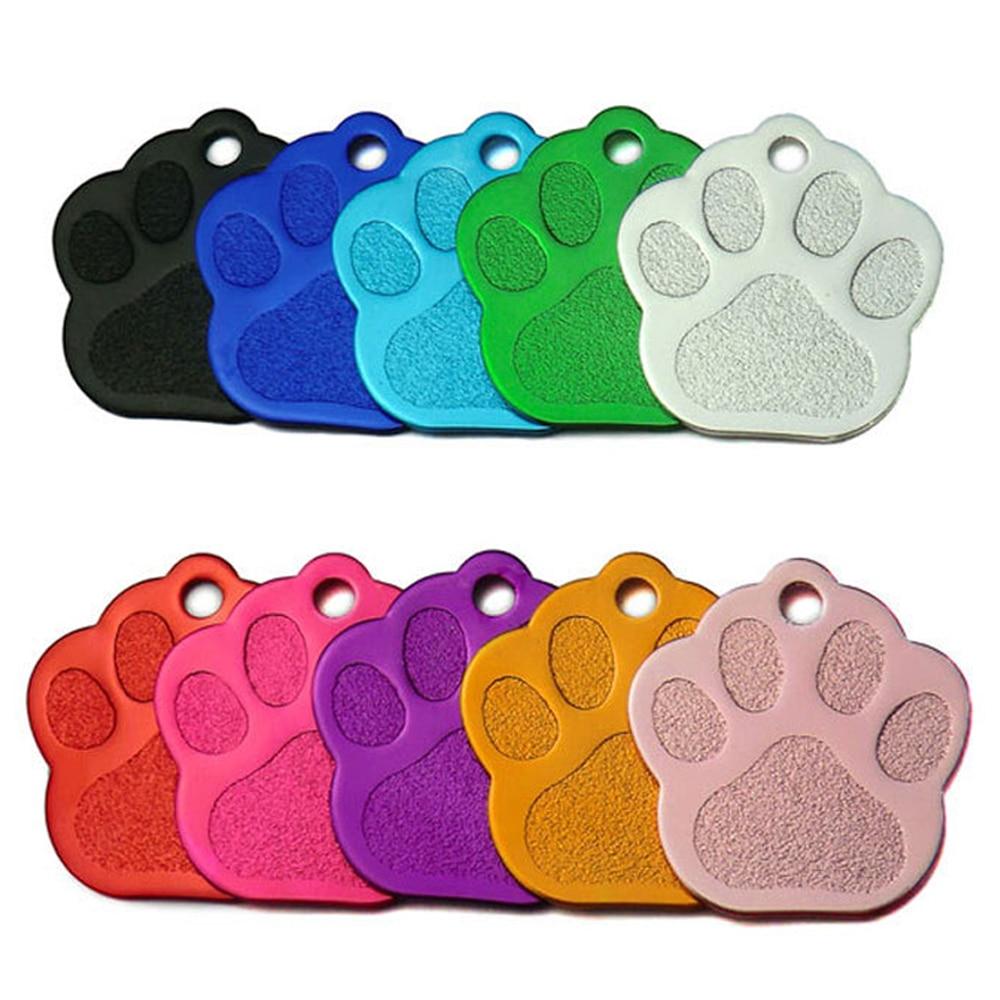 Wholesale 100Pcs Custom Dog Tags Personalized 3D Pet Dog Collar