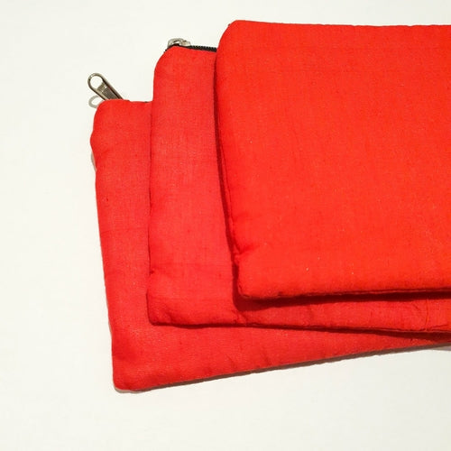 Mini zip clutch