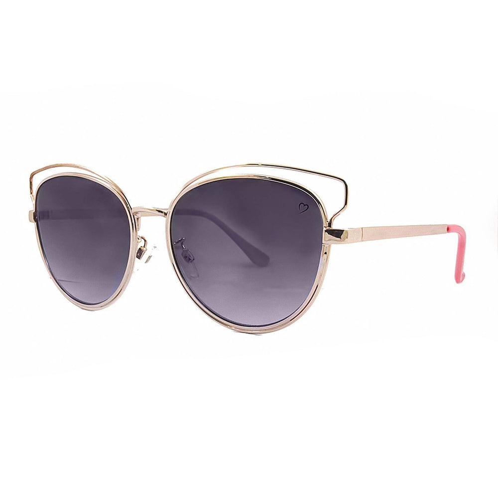 Ruby Rocks Metal 'Santorini' Skeleton Frame sunglasses in Gold RR30-1
