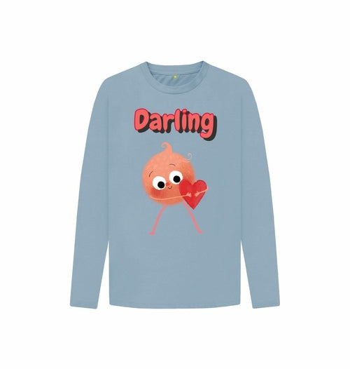Organic Childrens Long-Sleeved T-shirt (Darling)