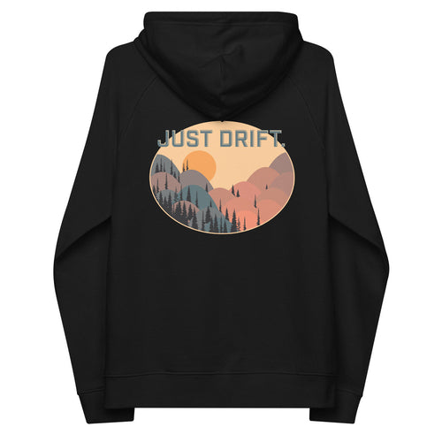 Just Drift. Seeker Organic Cotton Raglan Hoodie