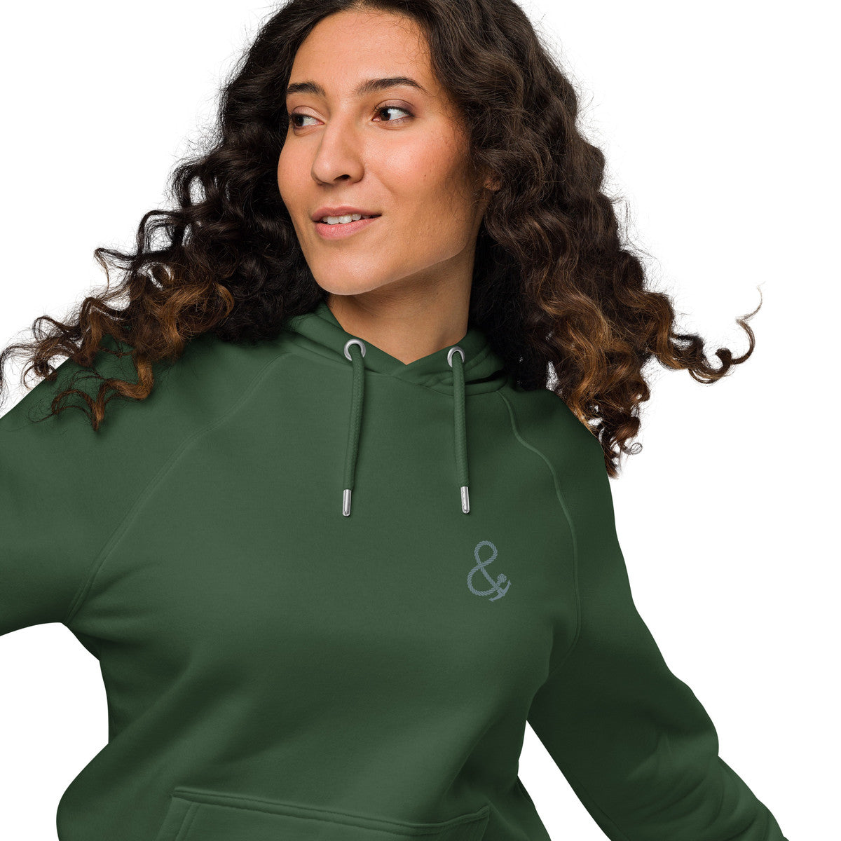 Just Drift. Seeker Organic Cotton Raglan Hoodie