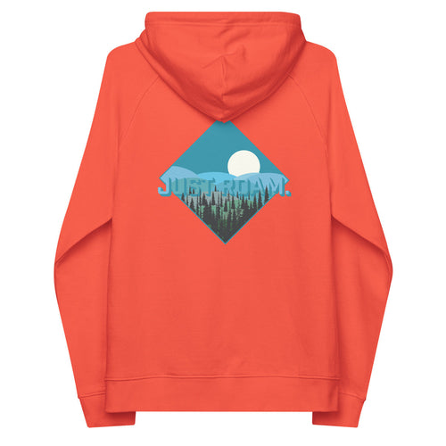Just Roam. Seeker Organic Cotton Raglan Hoodie