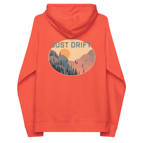 Just Drift. Seeker Organic Cotton Raglan Hoodie