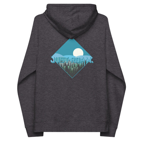Just Roam. Seeker Organic Cotton Raglan Hoodie