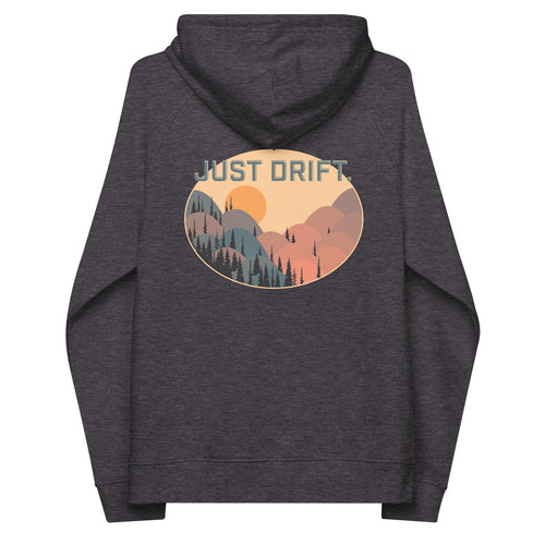 Just Drift. Seeker Organic Cotton Raglan Hoodie
